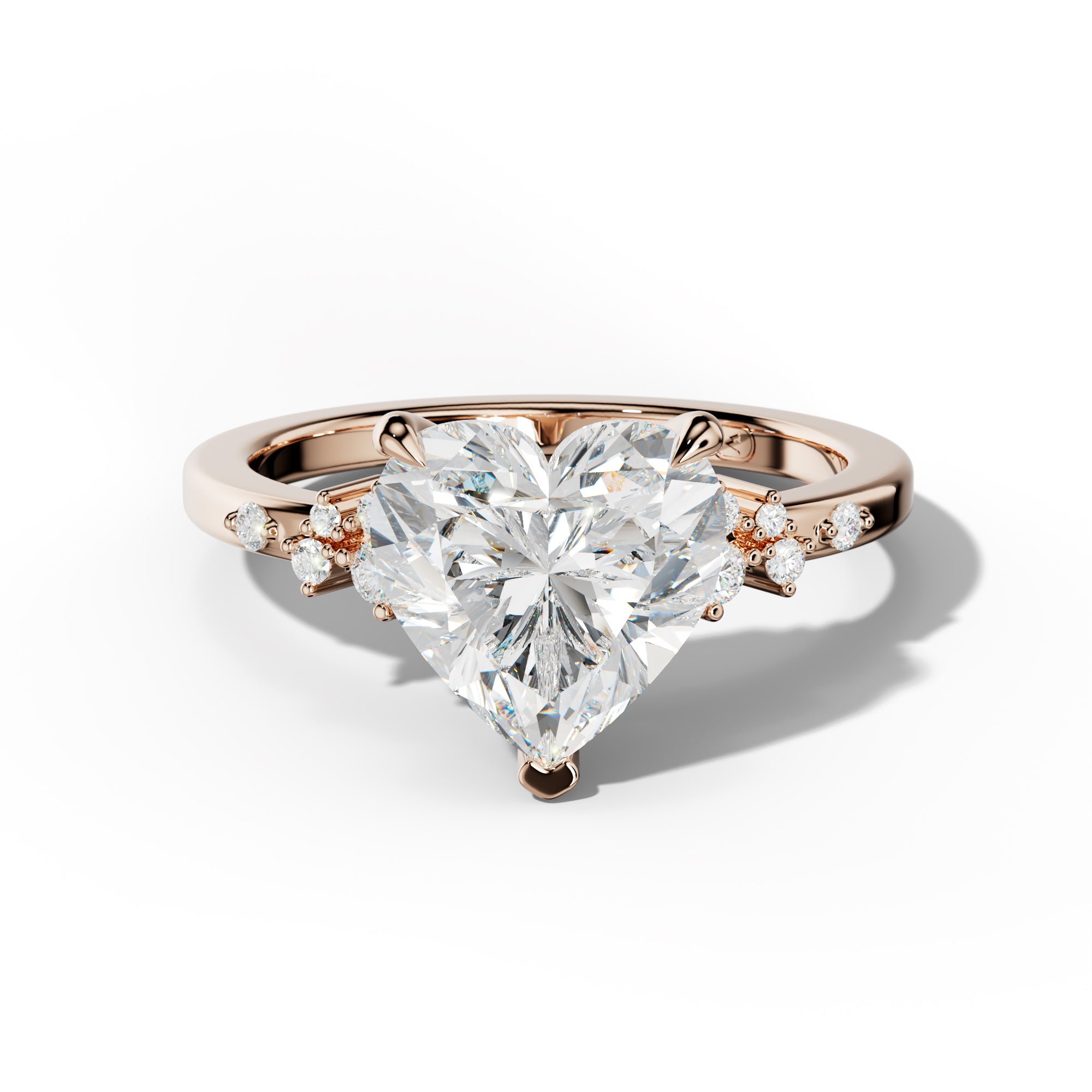 Elise Heart Cut Engagement Ring